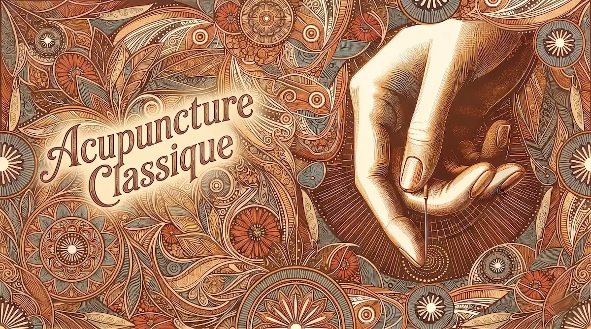 illustration d une technique d aiguille pour une seance d acupuncture pays basque
